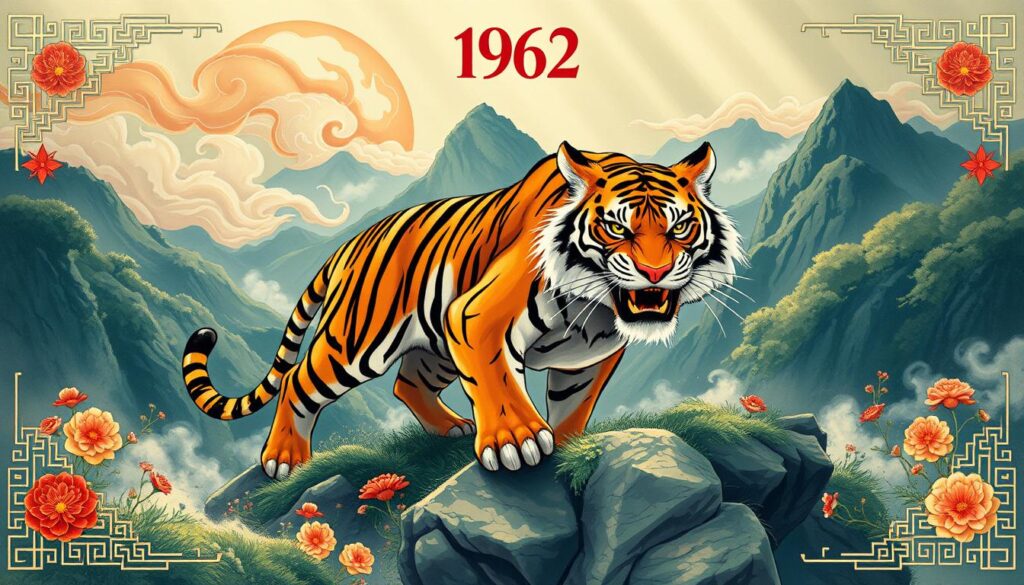 Східний гороскоп 1962 рік Тигра
