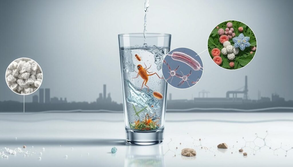 Типы загрязнений в воде